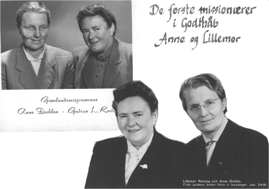 Lillemor Reitung og Anne Dahleen